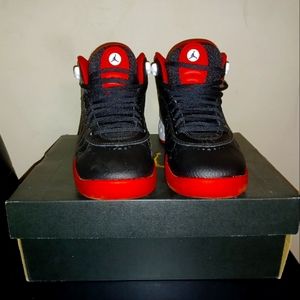 Jordan Jumpman Pro (GS) youth size 6. Black & Red leather